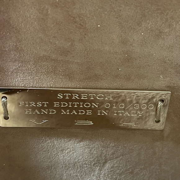 VBH Gold Glitter Stretch Envelope Clutch 010/300 - Picture 12 of 12